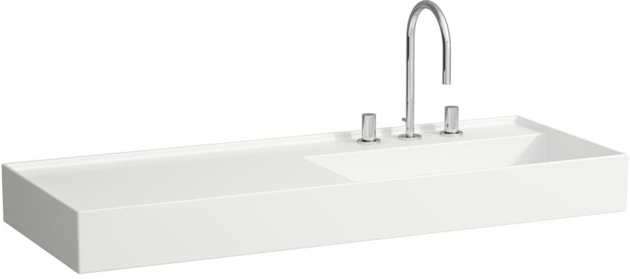 Laufen Kartell mosdótál 120x46 cm beépíthető fehér H8133334001111
