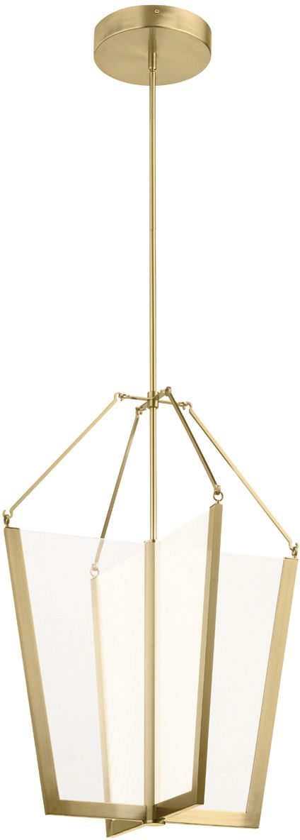 Quintiesse Calters függőlámpa 1x49 W arany QN-CALTERS-P-M-CG