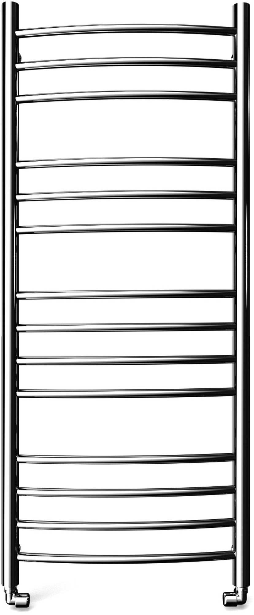 Imers Solen fürdőszoba radiátor íves 120x53 cm króm G01453012003