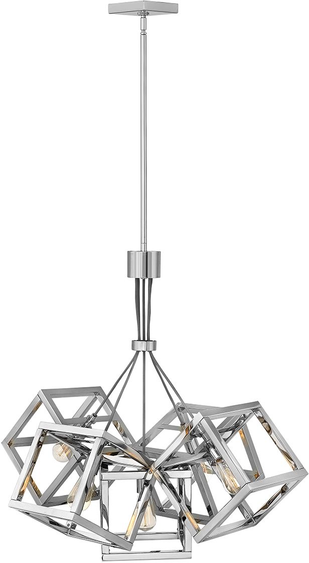 Quintiesse Ensemble függőlámpa 5x60 W nikkel QN-ENSEMBLE5P-PN