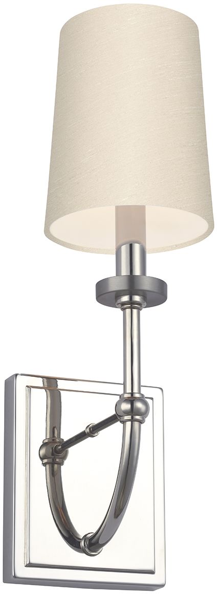 Quintiesse Felixstowe oldalfali lámpa 1x3 W króm-krém QN-FELIXSTOWE1-C