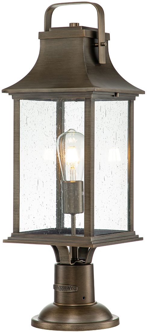 Quintiesse Grant kültéri állólámpa 1x60 W barna QN-GRANT3-L-BU