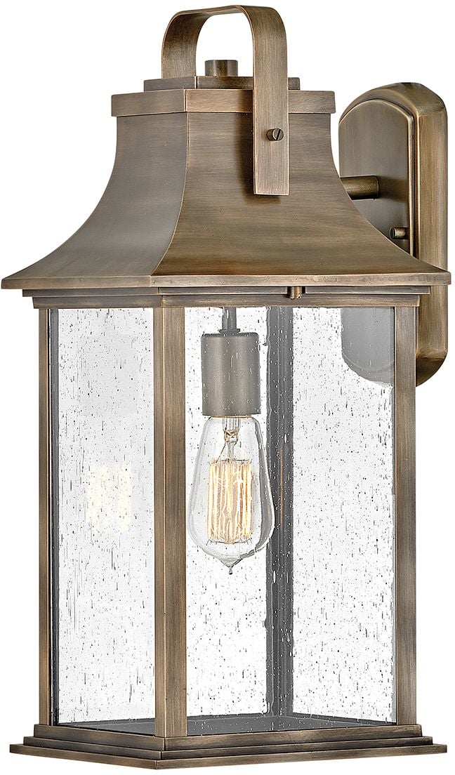 Quintiesse Grant kültéri fali lámpa 1x60 W barna QN-GRANT-L-BU