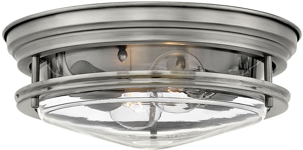 Quintiesse Hadrian mennyezeti lámpa 2x40 W átlátszó-nikkel QN-HADRIAN-FS-AN-CLEAR
