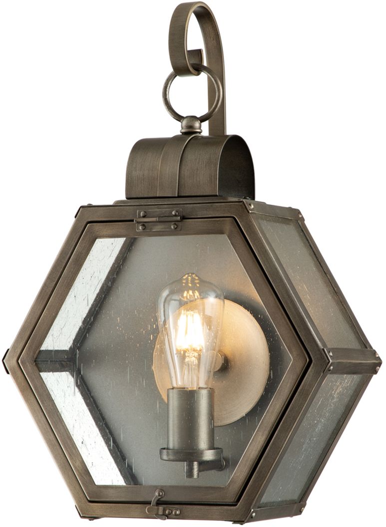Quintiesse Heath kültéri fali lámpa 1x60 W átlátszó-barna QN-HEATH-M-BU