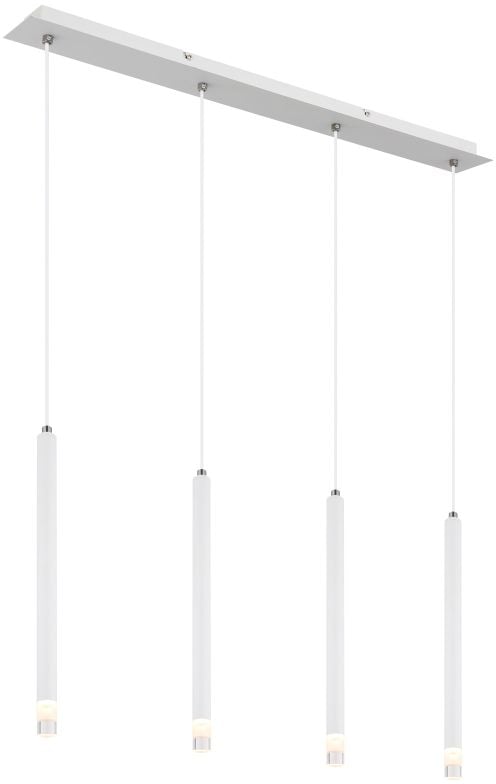 Globo Lighting Ryan függőlámpa 4x4 W fehér 15629W-4