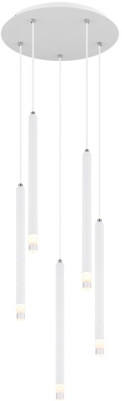 Globo Lighting Ryan függőlámpa 5x4 W fehér 15629W-5