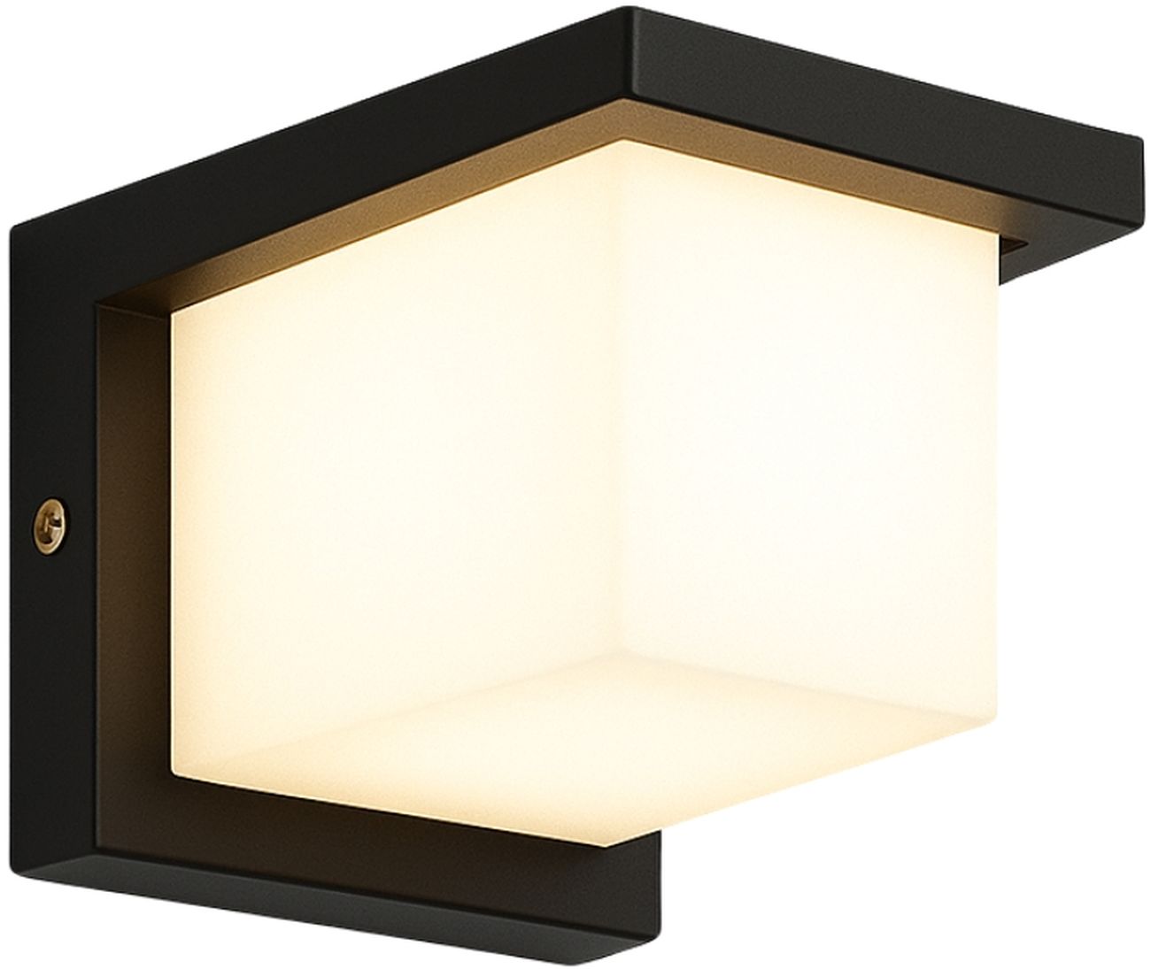 Abigali Frizer3 kültéri fali lámpa 1x12 W fekete-tej LZFRIZ3