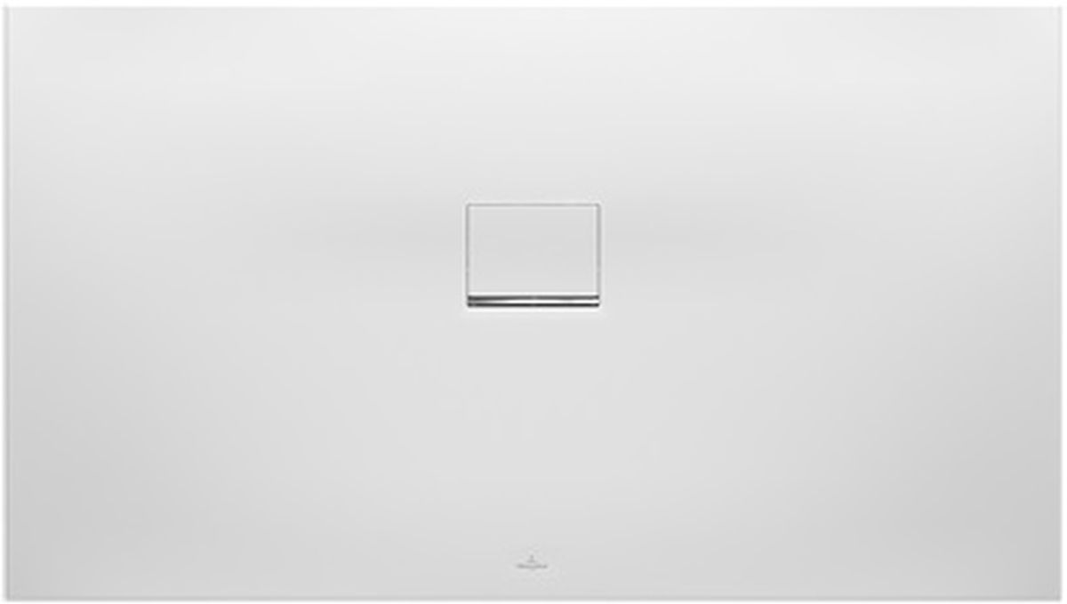 Villeroy & Boch Squaro Infinity téglalap alakú zuhanytálca 160x90 cm fehér UDQ1690SQI2V-RW