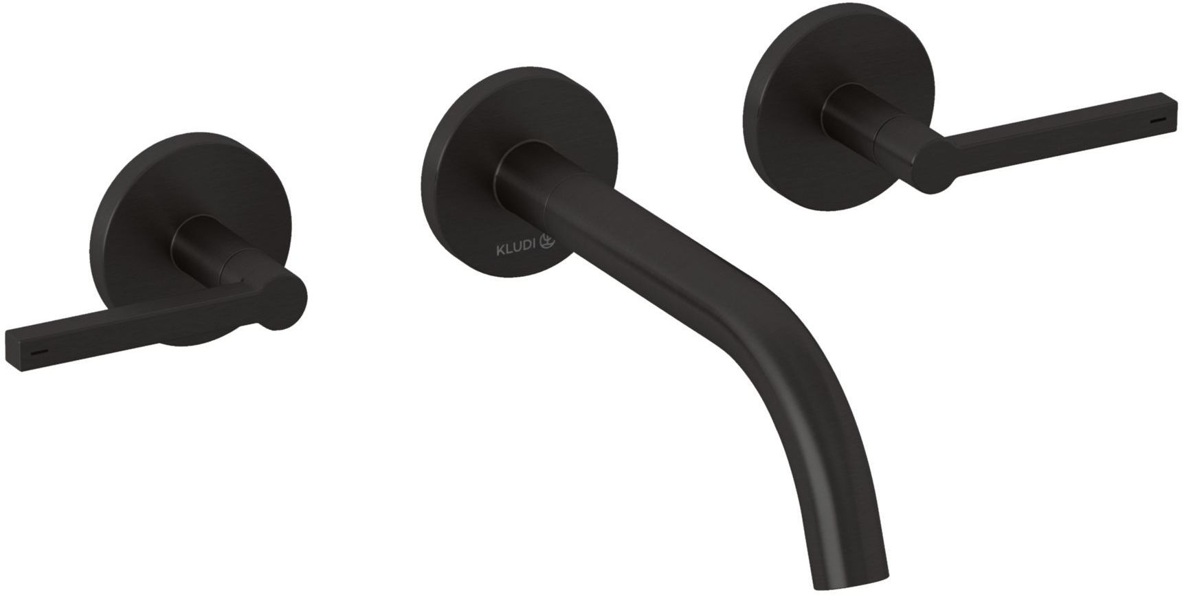 Kludi Nova Fonte Puristic mosdócsaptelep süllyesztett fekete 20144N215