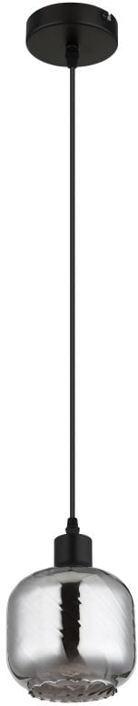 Globo Lighting Xia függőlámpa 1x25 W fekete 15754H