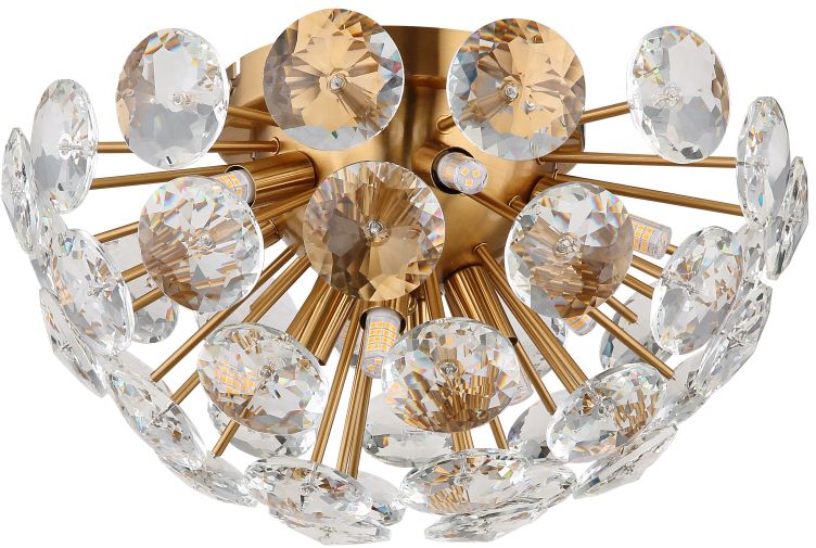 Globo Lighting Virina mennyezeti lámpa x7 W arany 16047D