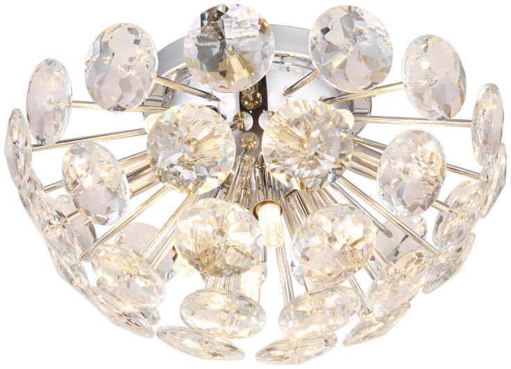 Globo Lighting Virina mennyezeti lámpa x7 W króm 16047DC