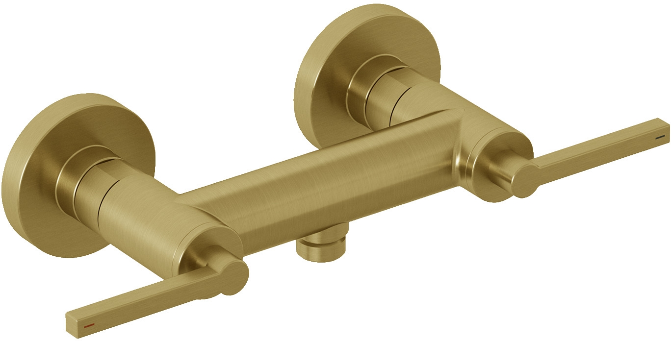 Kludi Nova Fonte Puristic zuhanycsaptelep fal arany 20710N015