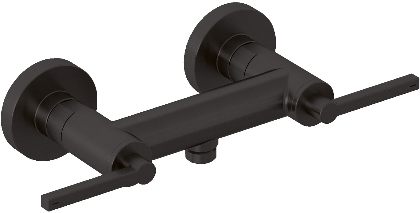 Kludi Nova Fonte Puristic zuhanycsaptelep fal fekete 20710N215