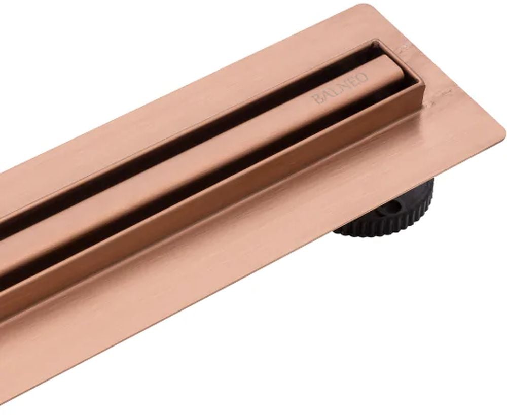 Balneo Slim & Low ProLine Copper lineáris lefolyó 60 cm réz A0401090201-1