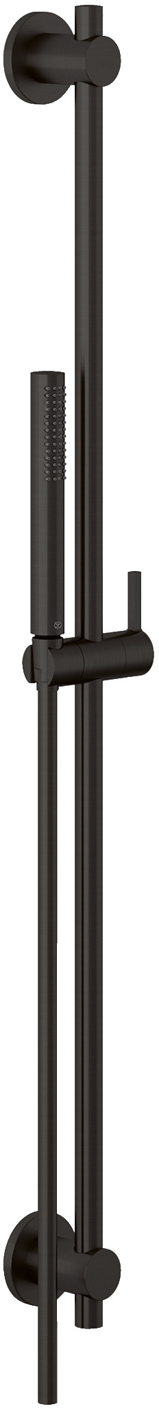 Kludi Nova Fonte Puristic zuhany készlet fal fekete 20840N2-15