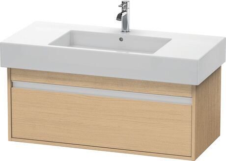 Duravit Ketho szekrény 100x45.5x41 cm mosdókagyló alá akasztható tölgy KT669103030