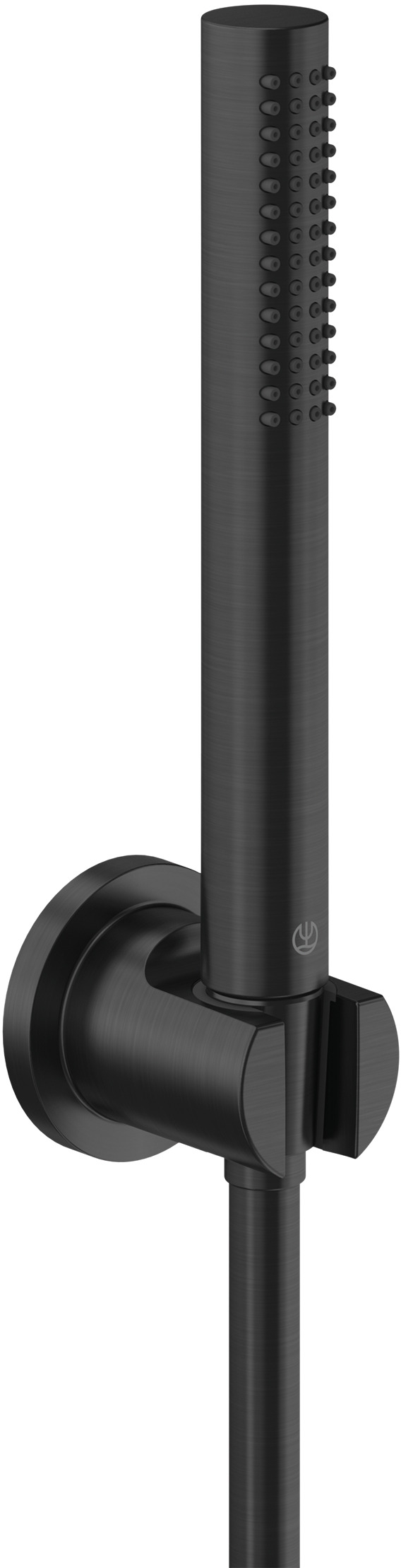 Kludi Nova Fonte Puristic zuhany készlet fal fekete 20850N2-15