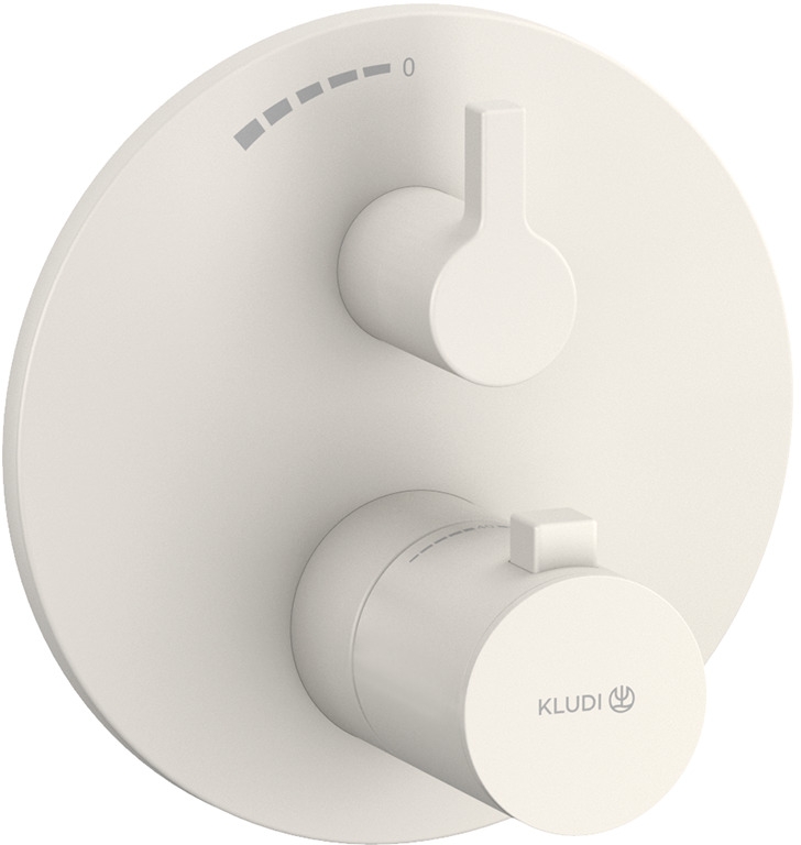 Kludi Nova Fonte Puristic zuhanycsaptelep süllyesztett z termosztáttal || 20885O215