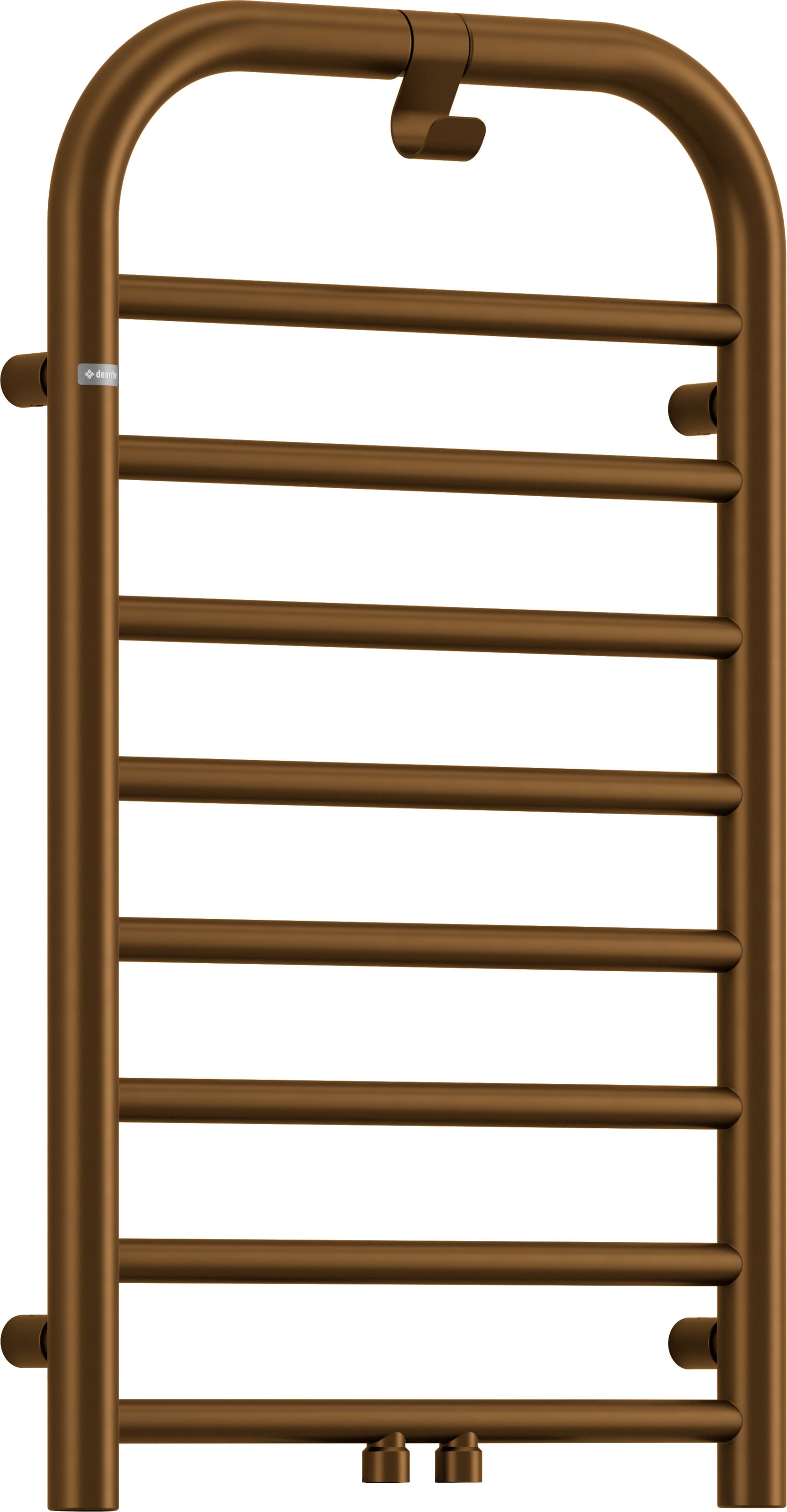 Deante Silia fürdőszoba radiátor íves 85x50 cm bézs/barna AGICG31
