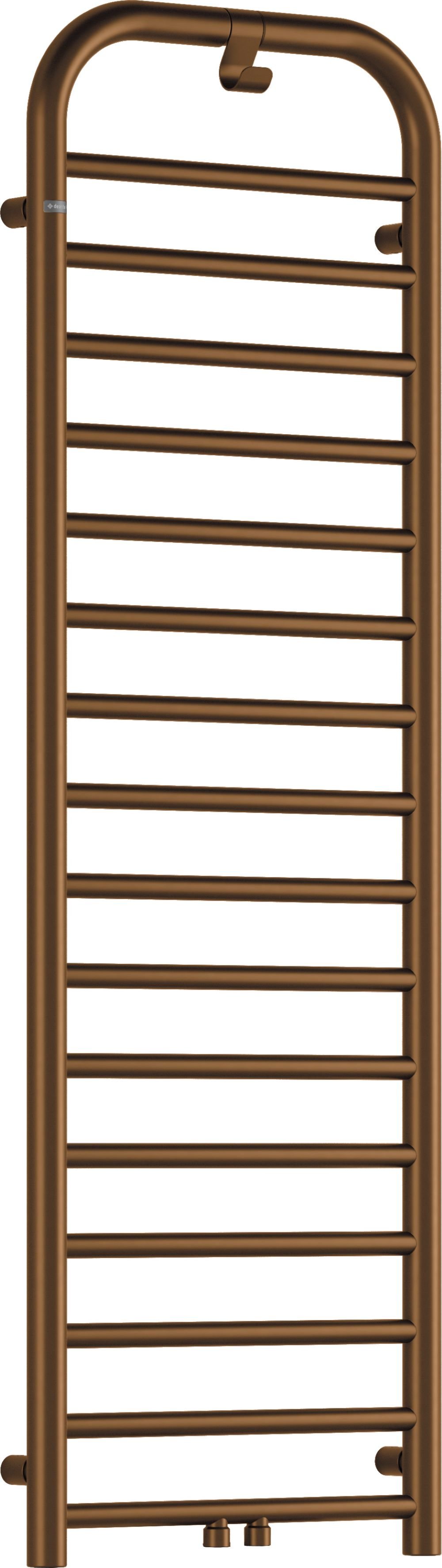 Deante Silia fürdőszoba radiátor íves 157x50 cm bézs/barna AGICG51