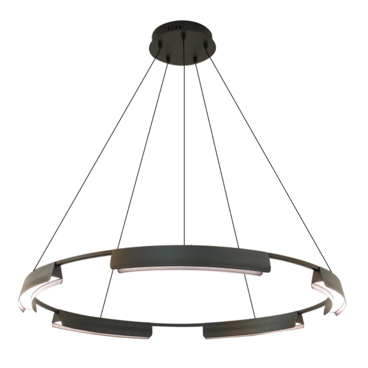 Light Prestige Tura függőlámpa 1x36 W fekete LP-9786/1P 80cm BK