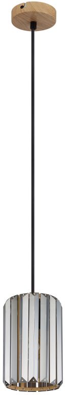 Globo Lighting Run függőlámpa 1x60 W füst színű 30220146