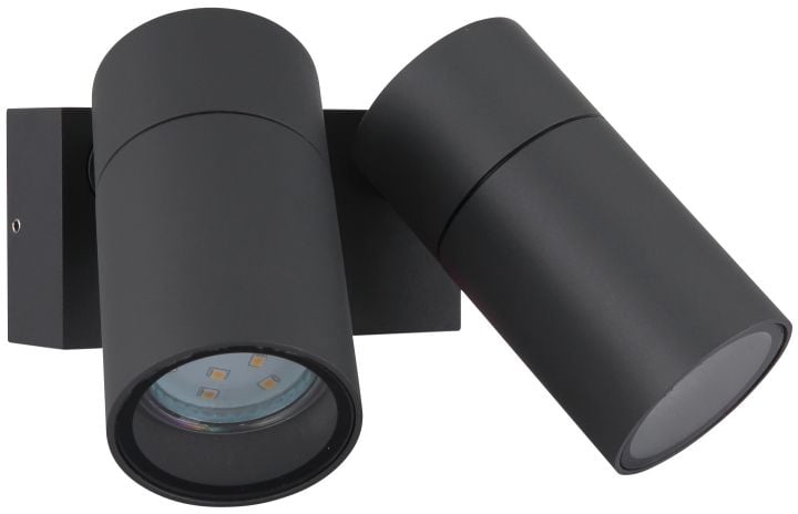 Globo Lighting Piper kültéri fali lámpa 2x35 W fekete 3209-2