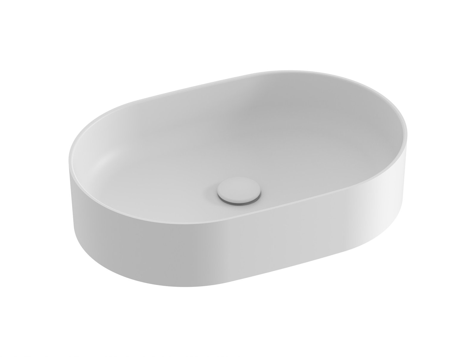 Ravak Ceramic mosdótál 55x37 cm ovális mosdótálak fehér XJX0E155000