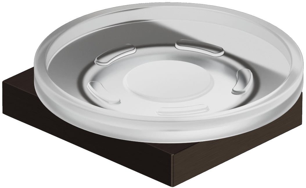 Kludi Vela C szappantartó fali fekete-fehér 31985N2