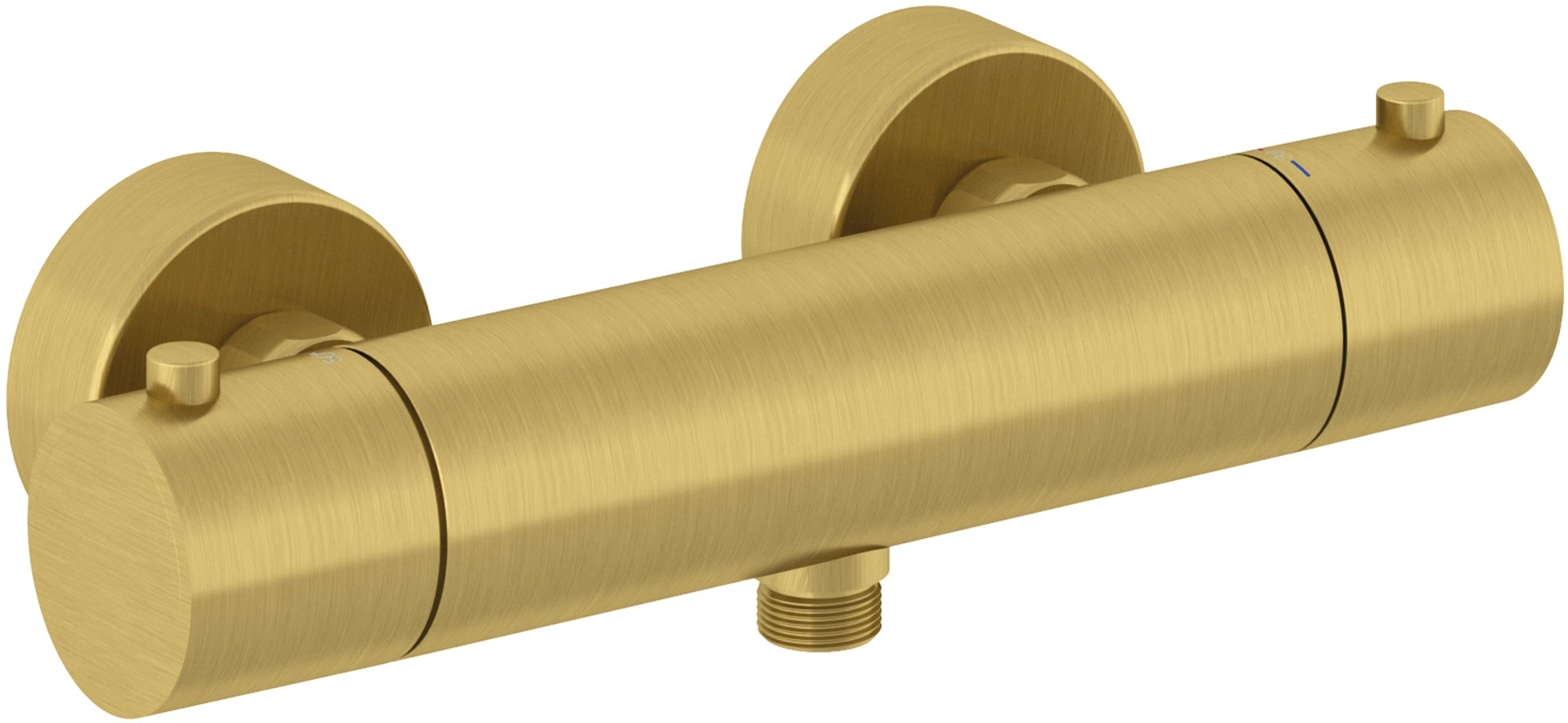 Kludi Objekta zuhanycsaptelep fal z termosztáttal arany 35200N038