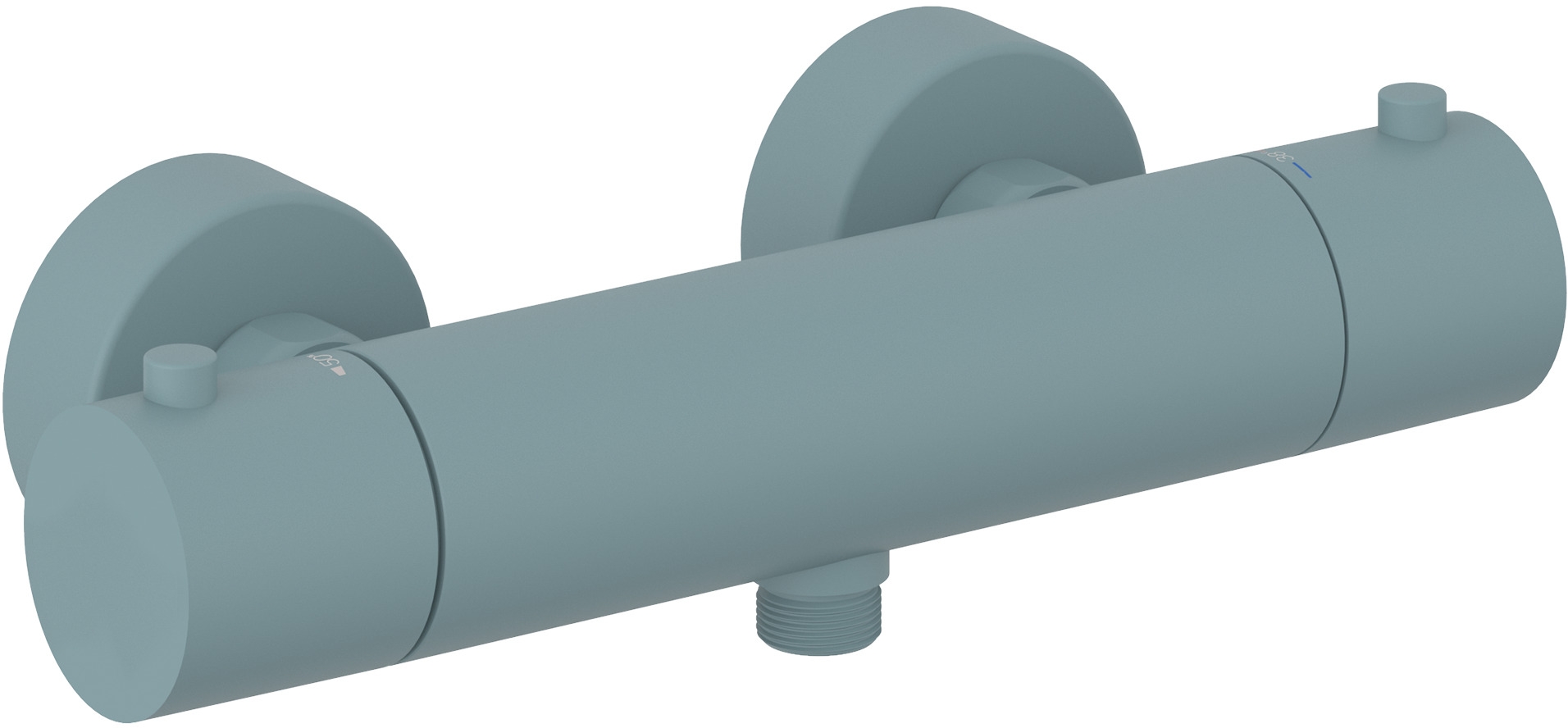 Kludi Objekta zuhanycsaptelep fal z termosztáttal || 35200O338