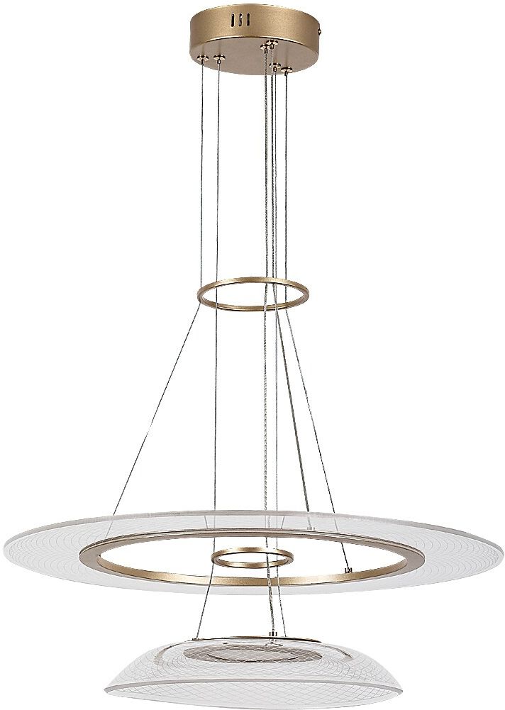 Rabalux Zofrael függőlámpa 2x36 W arany 72412