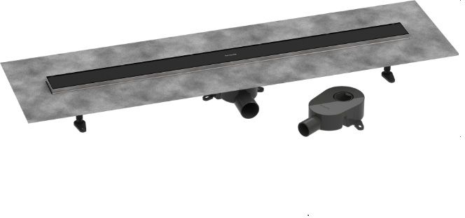 Hansgrohe Raindrain lineáris lefolyó 100 cm fekete 56275670