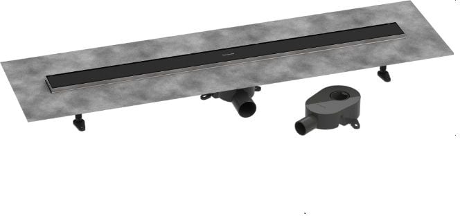 Hansgrohe Raindrain lineáris lefolyó 120 cm fekete 56276670