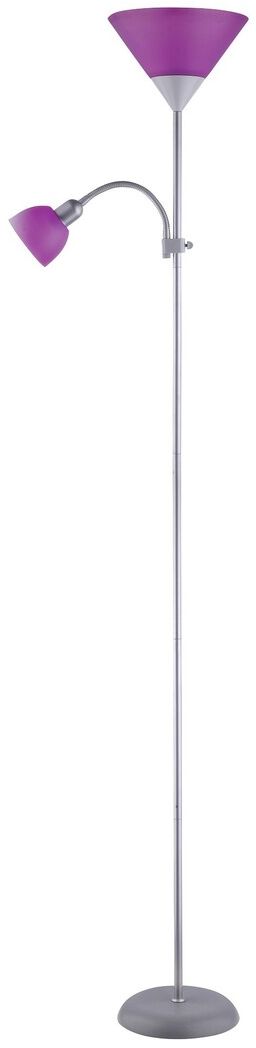 Rabalux Action állólámpa 2x100 W lila-ezüst 4020