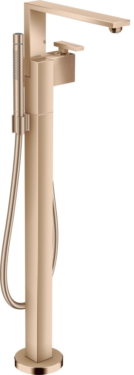 Axor Edge kád és zuhany csaptelep térben álló || 46441300