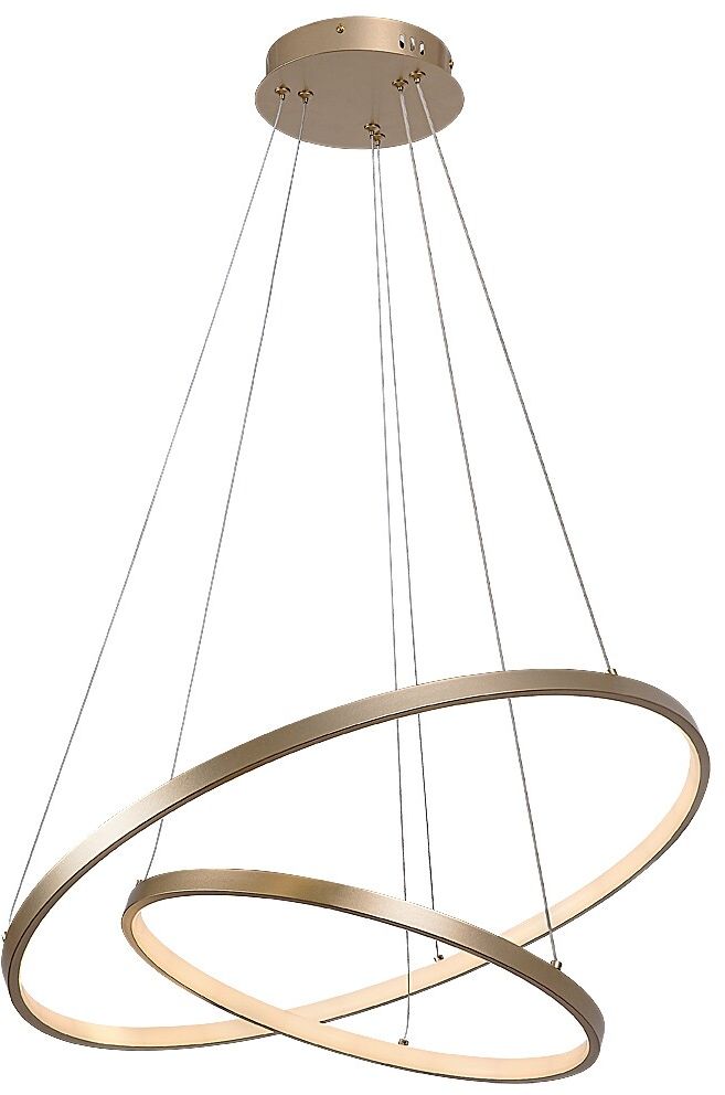 Rabalux Beliza függőlámpa 2x75 W arany 72348