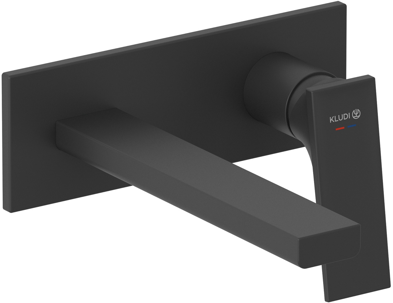 Kludi Decus mosdócsaptelep süllyesztett fekete 542443975