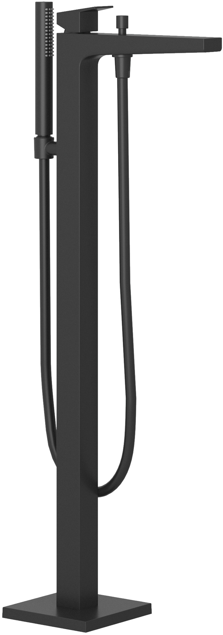 Kludi Decus kád és zuhany csaptelep térben álló fekete 545903975