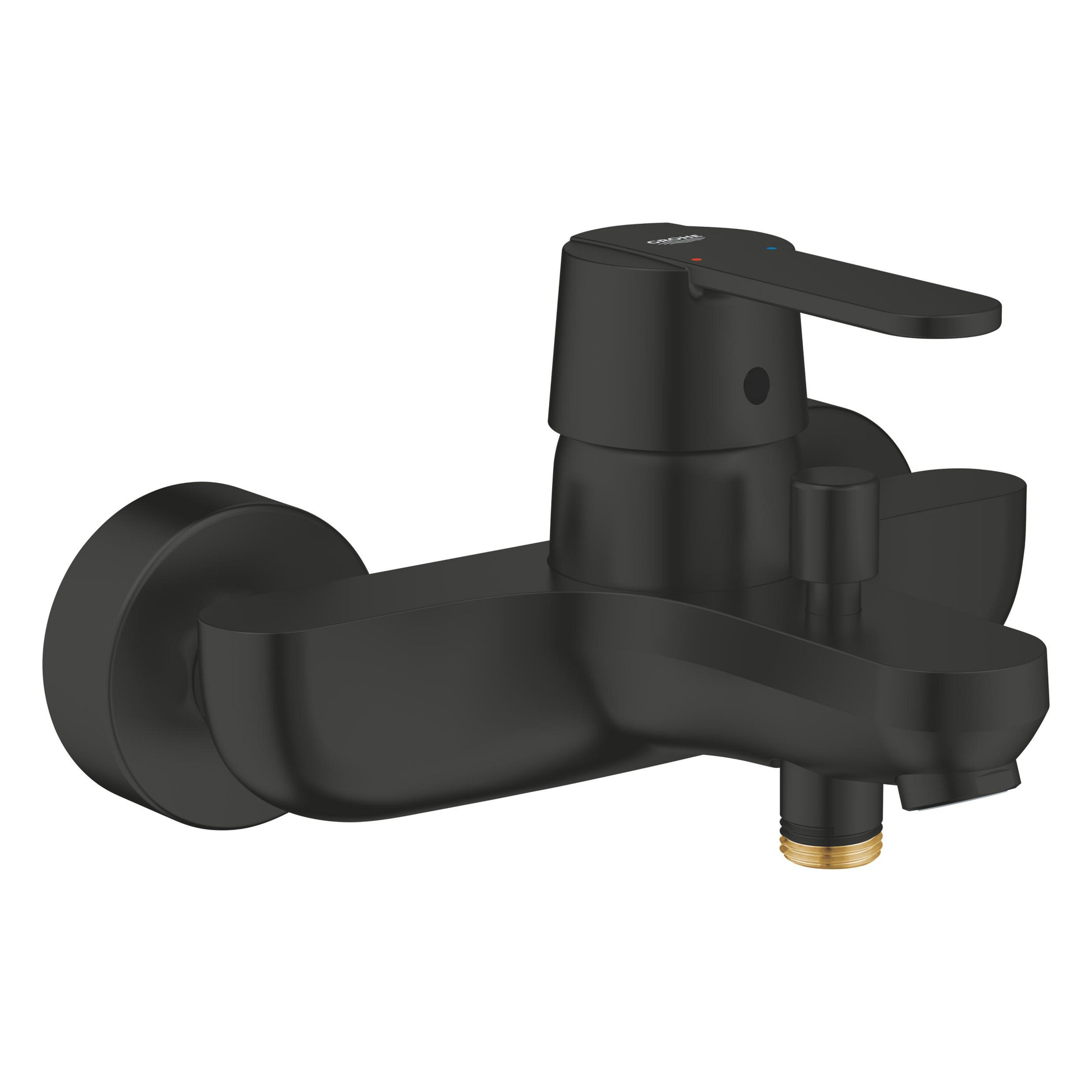 Grohe Get kád és zuhany csaptelep fali fekete 328872430