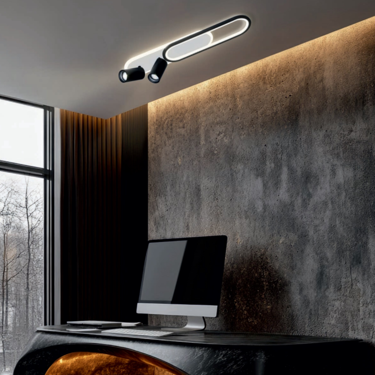 Light Prestige Parma mennyezeti lámpa 2x8 W fehér LP-0612/1C L WH