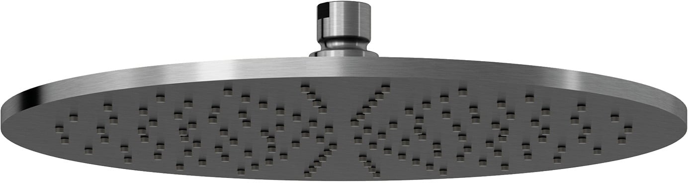 Kludi A-QA fejzuhany 30x30 cm kerek fekete 64330N2-00