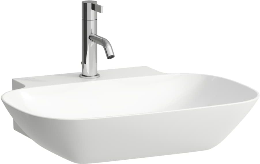 Laufen Ino mosdótál 56x45 cm klasszikus fehér fényes H8163024001041