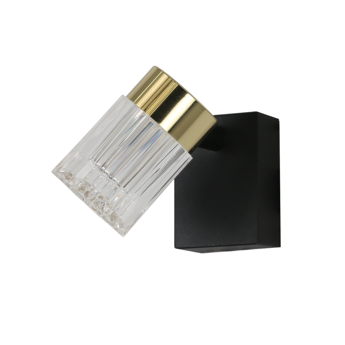 Light Prestige Erovia mennyezeti lámpa 1x6 W fekete-arany LP-5923/1WS GD