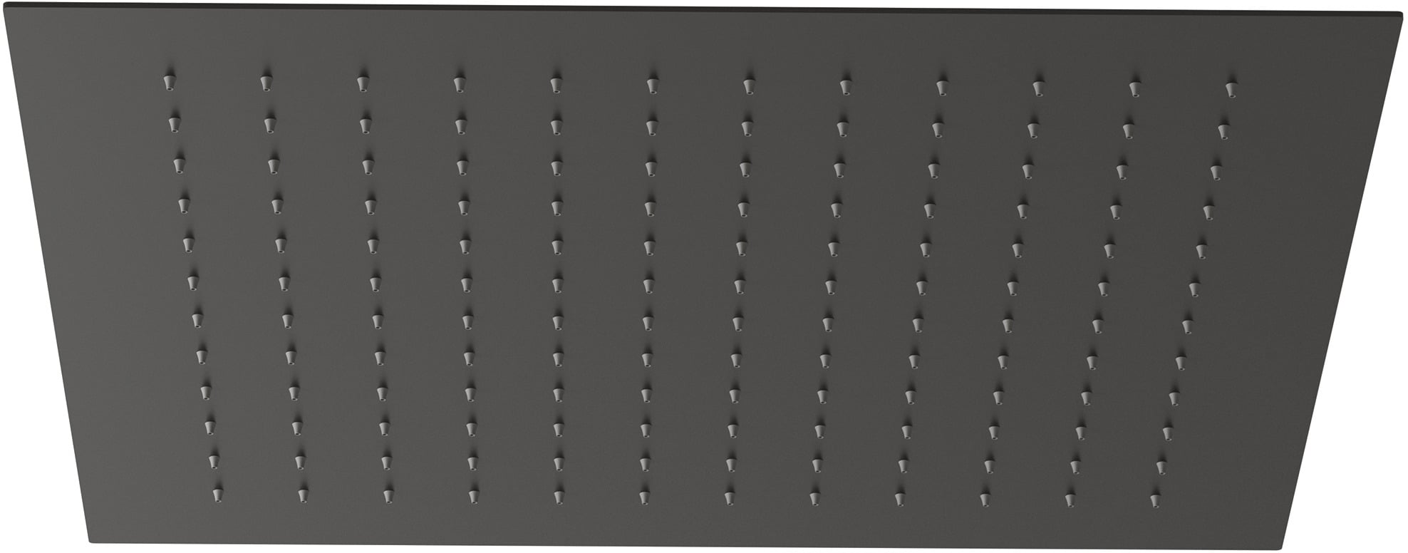 Kludi Asana fejzuhany 44x44 cm négyzet fekete 6941039-00