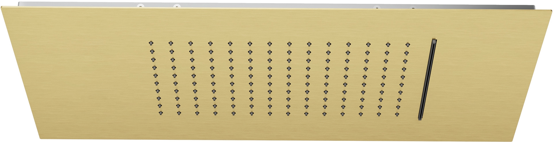 Kludi Asana fejzuhany 60x30 cm négyszögletes arany 69450N0-00