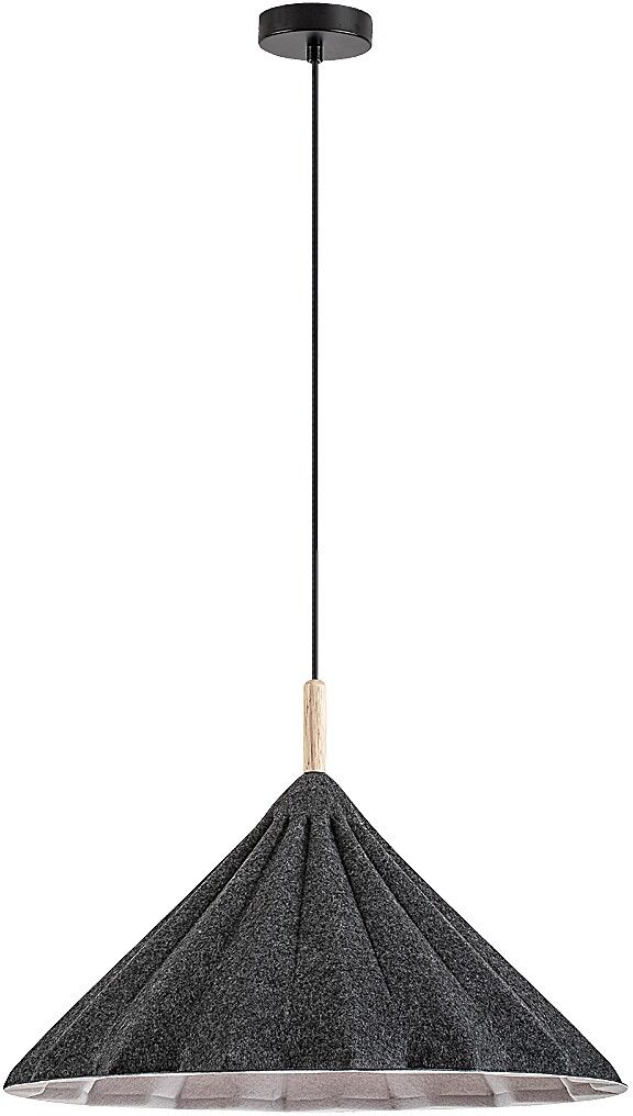 Rabalux Linavo függőlámpa 1x40 W fekete 72164