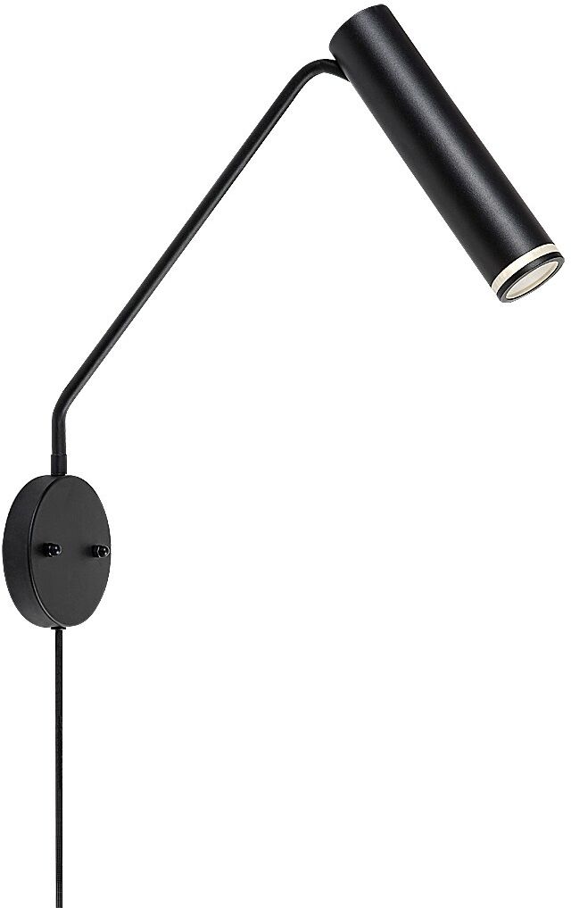 Rabalux Senobia oldalfali lámpa 1x35 W fekete 73041